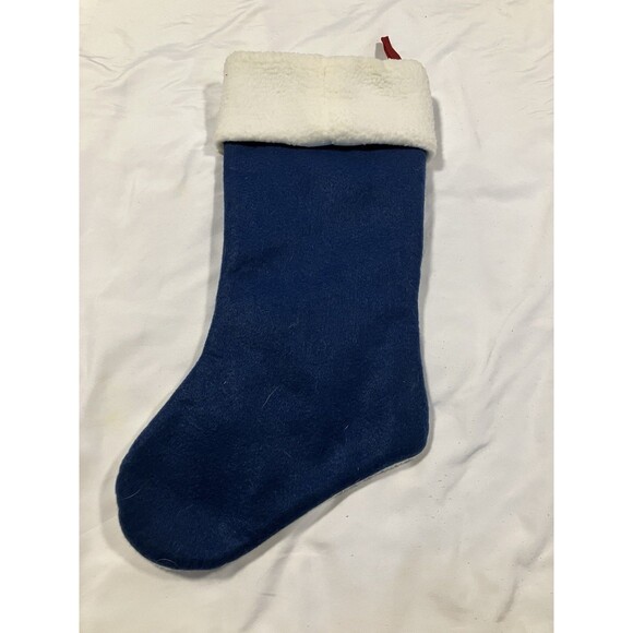 Christmas Stocking Santa Claus And Train 20” Xmas Holiday Decor - Picture 2 of 3